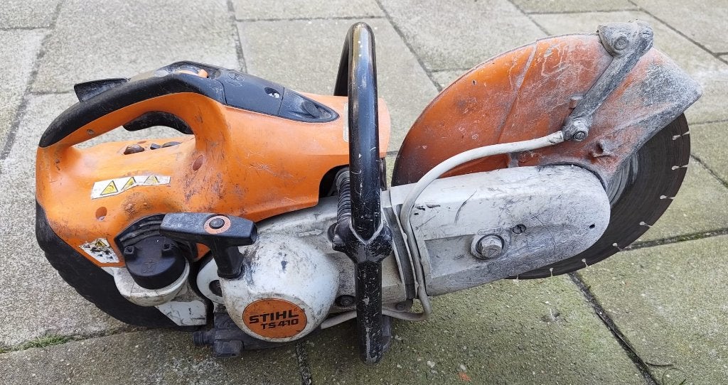 STIHL TS410 banden zaag, Ophalen, Stihl, Gebruikt, 70 mm of meer