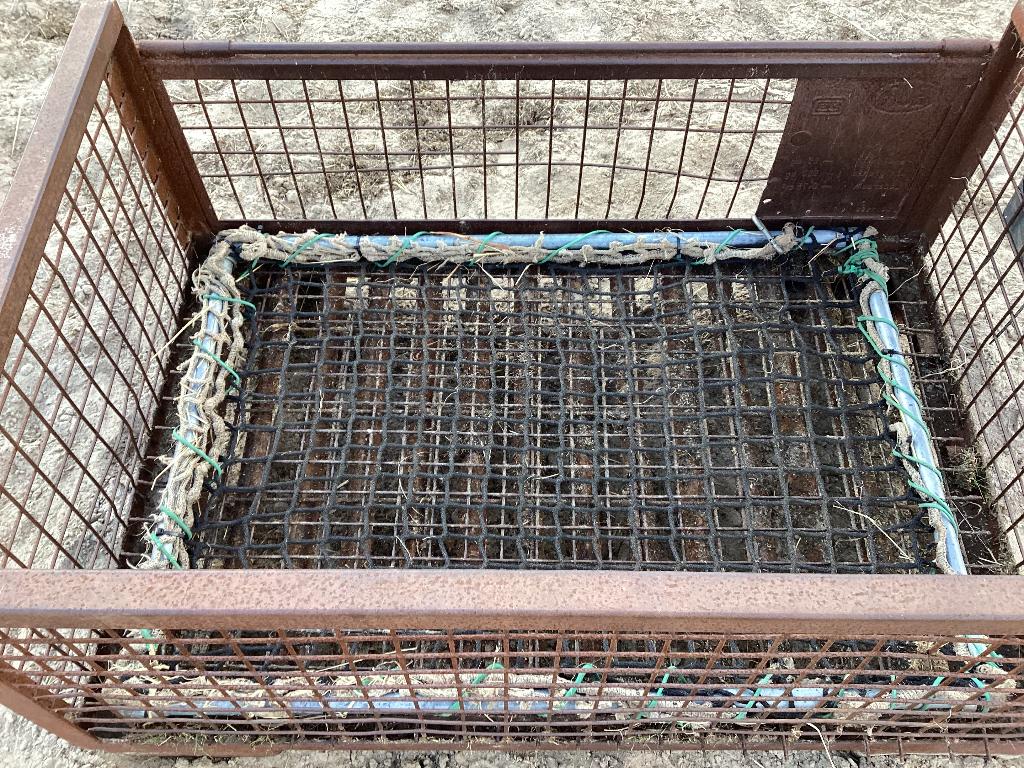 Slowfeeder krat met slowfeeder net, Dieren en Toebehoren, Stalling en Weidegang, Weidegang, Toebehoren, 2 of 3 paarden of pony's