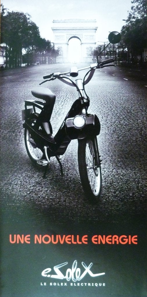 Folder E- SOLEX Une nouvelle energie 2009, Ophalen of Verzenden, Nieuw