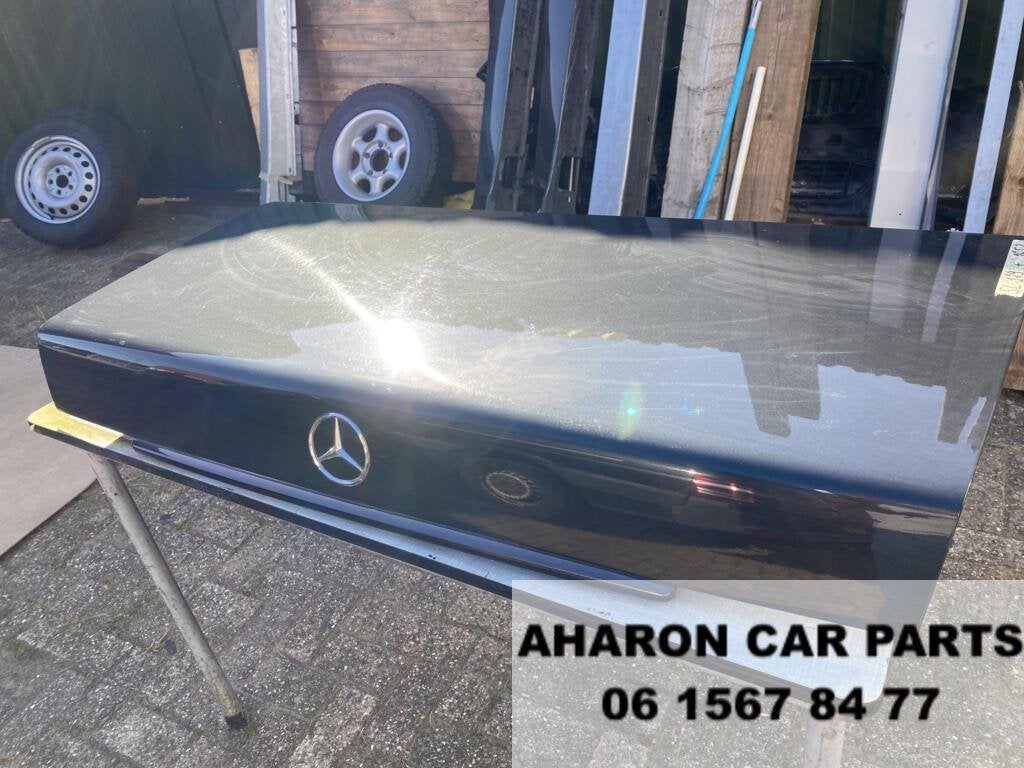 SL W129 Achterklep Zwart A1297580396 129 R129 Origineel 1653, Gebruikt, Achterklep