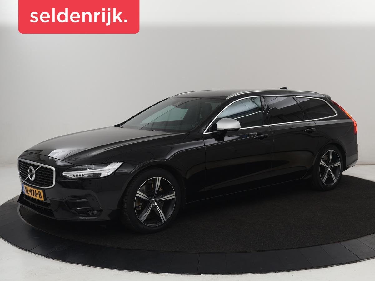 Volvo V90 2.0 T4 R-Design | Trekhaak | Leder/Alcantara | Sto, Auto's, Euro 6, 1969 cc, 14 km/l, Automatische klimaatregeling