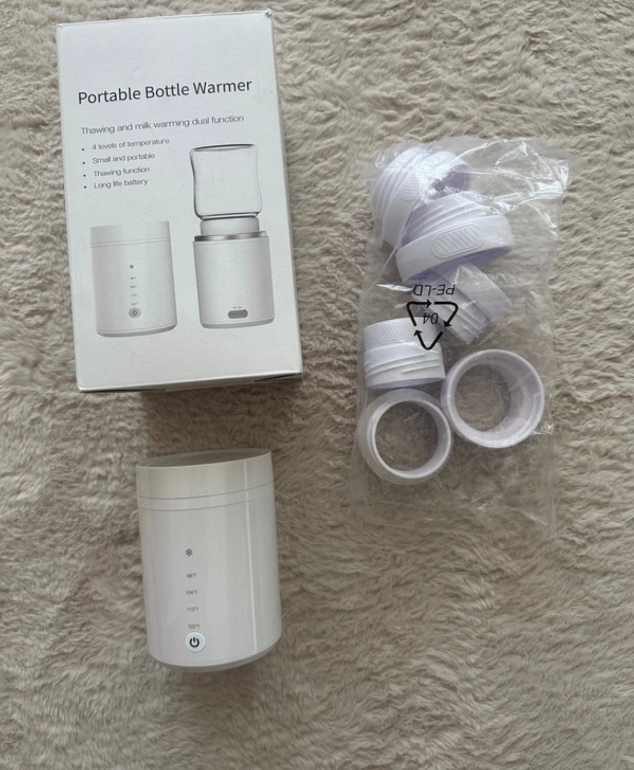 Draagbare Flessenwarmer - N1 Portable Bottle Warmer, Ophalen of Verzenden, Zo goed als nieuw