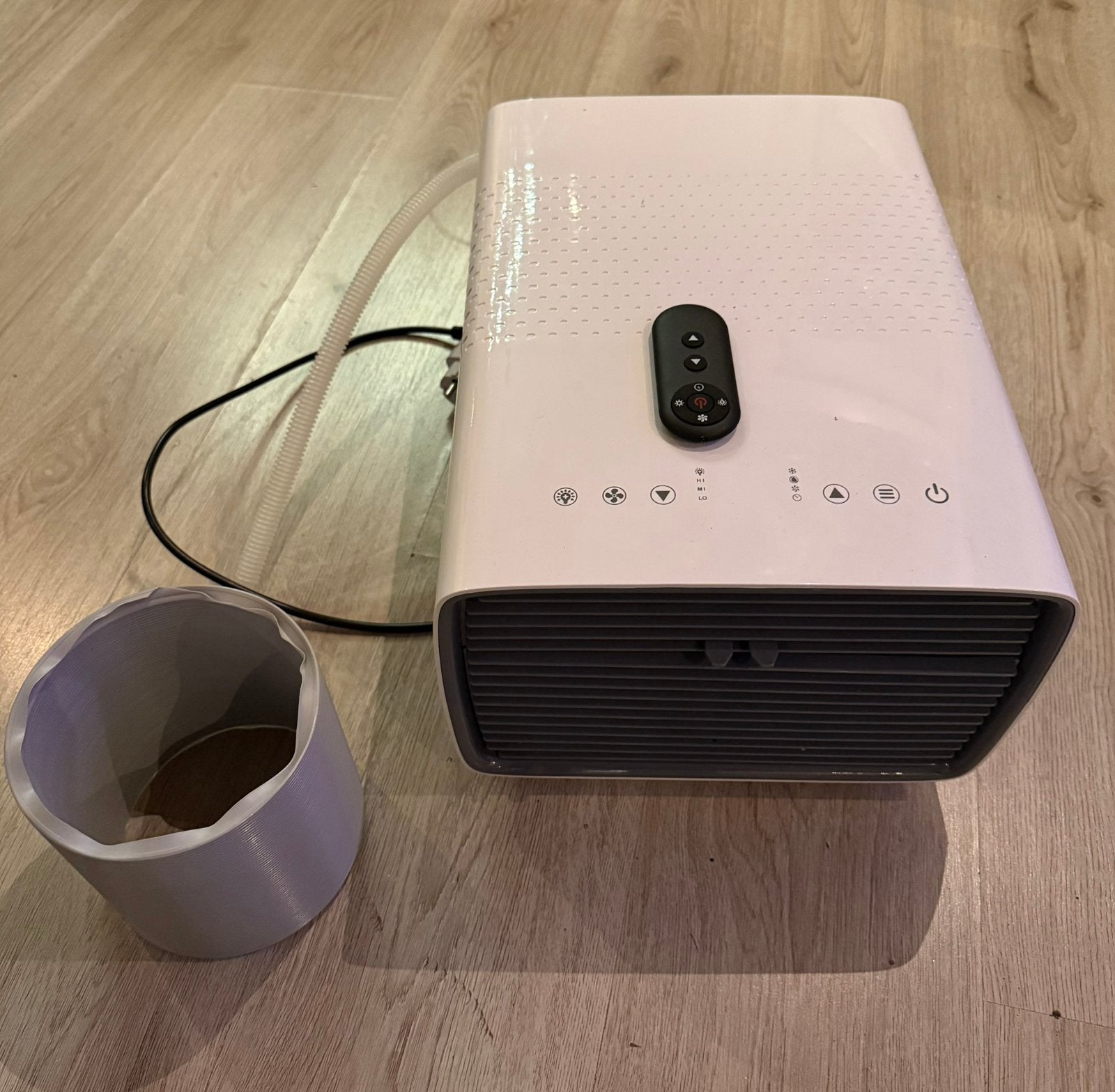 Draagbare mini airco 2700 BTU caravan boot camper, Ophalen, Minder dan 60 m³, 3 snelheden of meer, Zo goed als nieuw