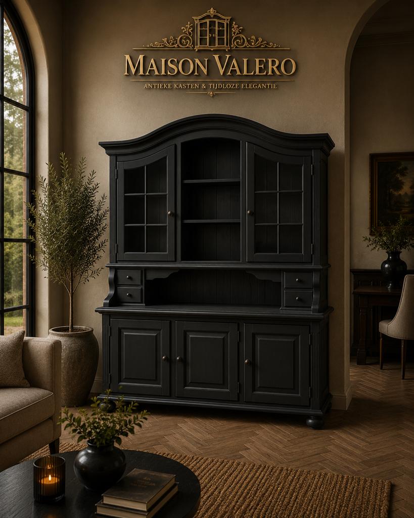 Maison Valero Vitrinekast - Antieke Stijl, Antiek en Kunst, Ophalen of Verzenden