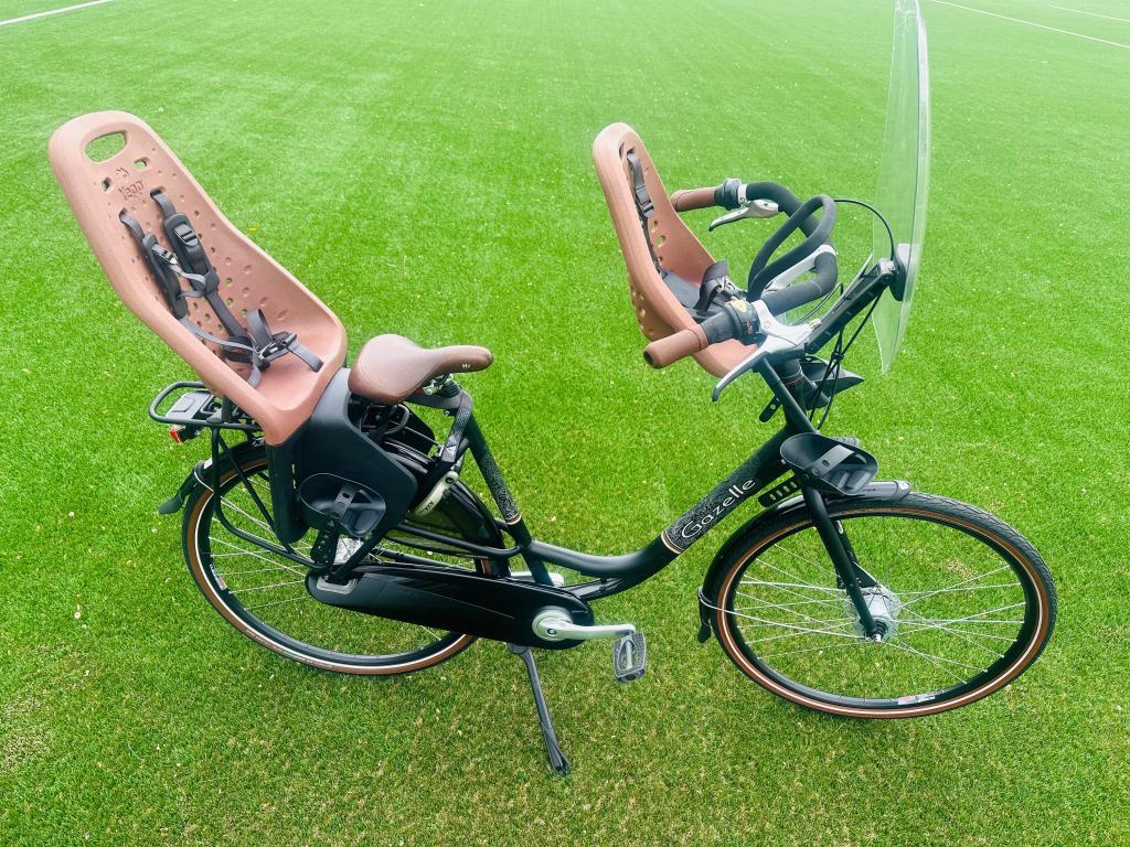 Gazelle bloom Moederfiets 57cm compleet met zitjes ✅, Niet ingevuld, 2 zitjes, Versnellingen, Niet ingevuld