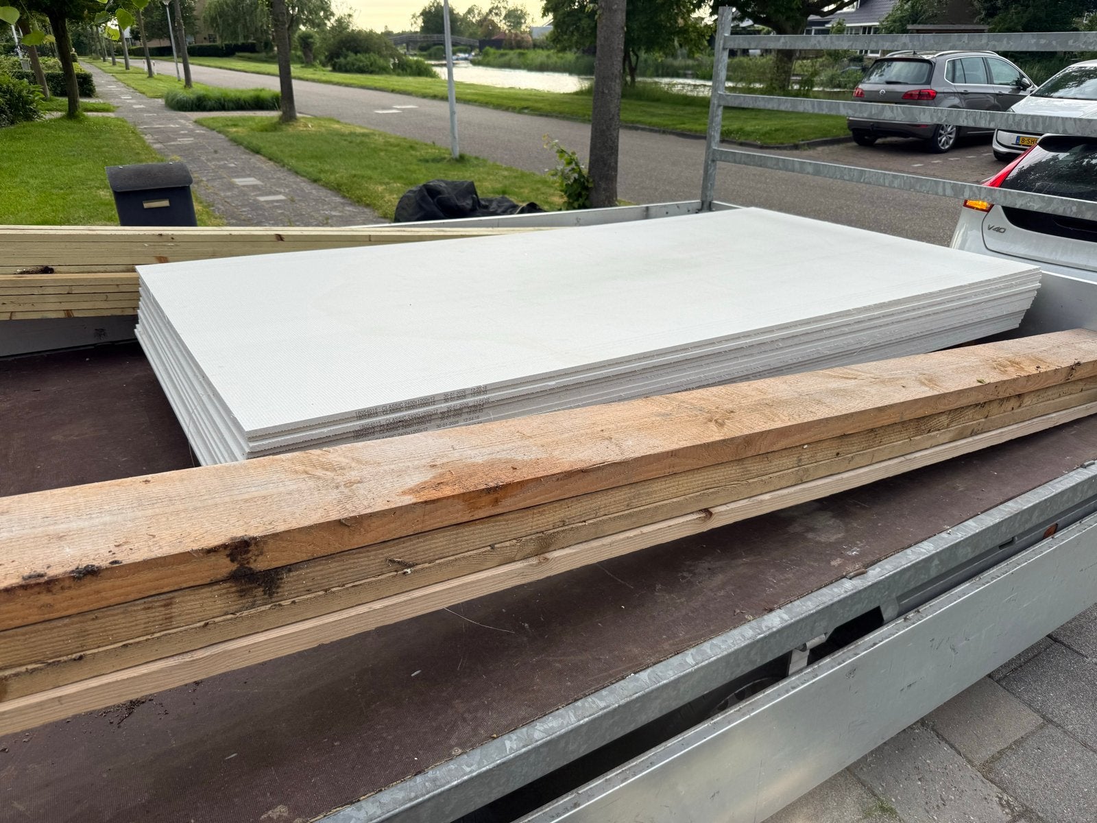 Strikolith platen | buiten stucplaten 2400x1200x12mm, Doe-het-zelf en Verbouw, Platen en Panelen, Ophalen, Nieuw, Overige materialen