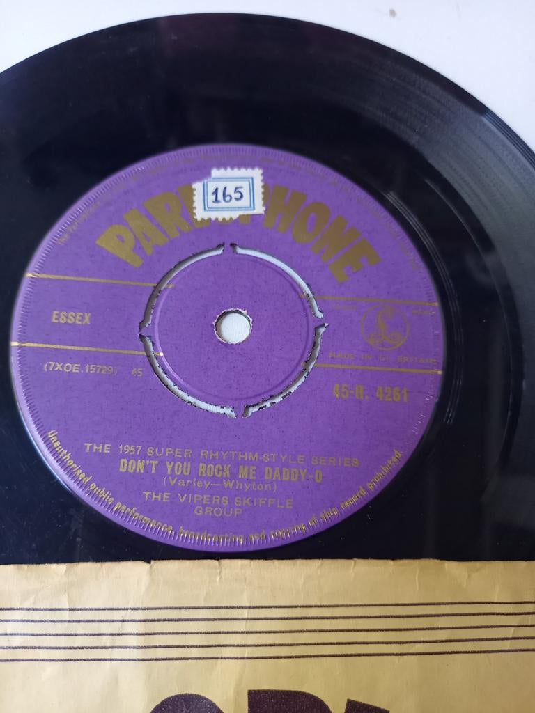 The Viper Skiffle group - Don't you rock me daddy, Ophalen of Verzenden, Zo goed als nieuw, Pop