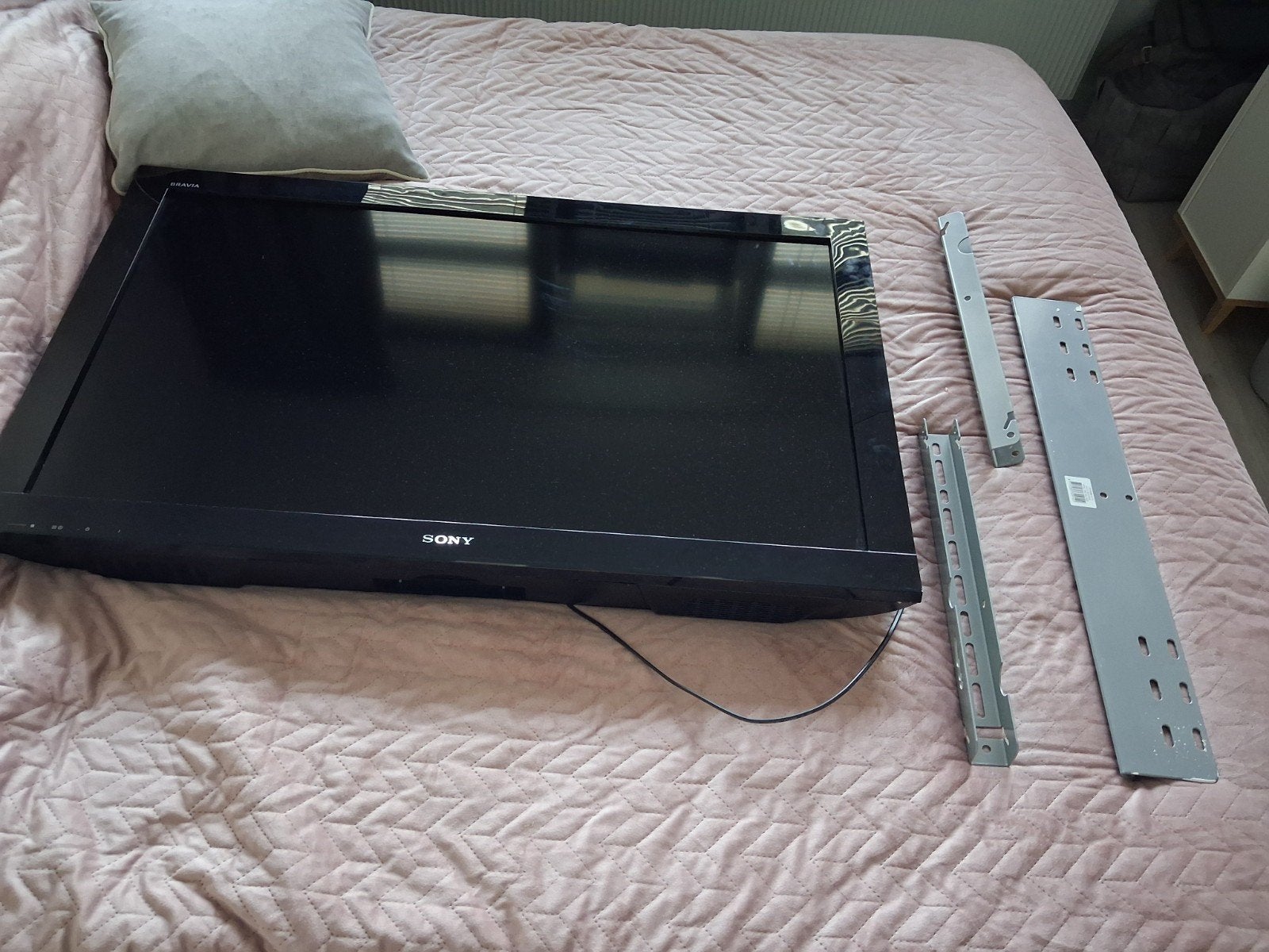 Sony tv met muur beugels, Audio, Tv en Foto, Televisies, Ophalen, 100 cm of meer, 50 Hz, Sony
