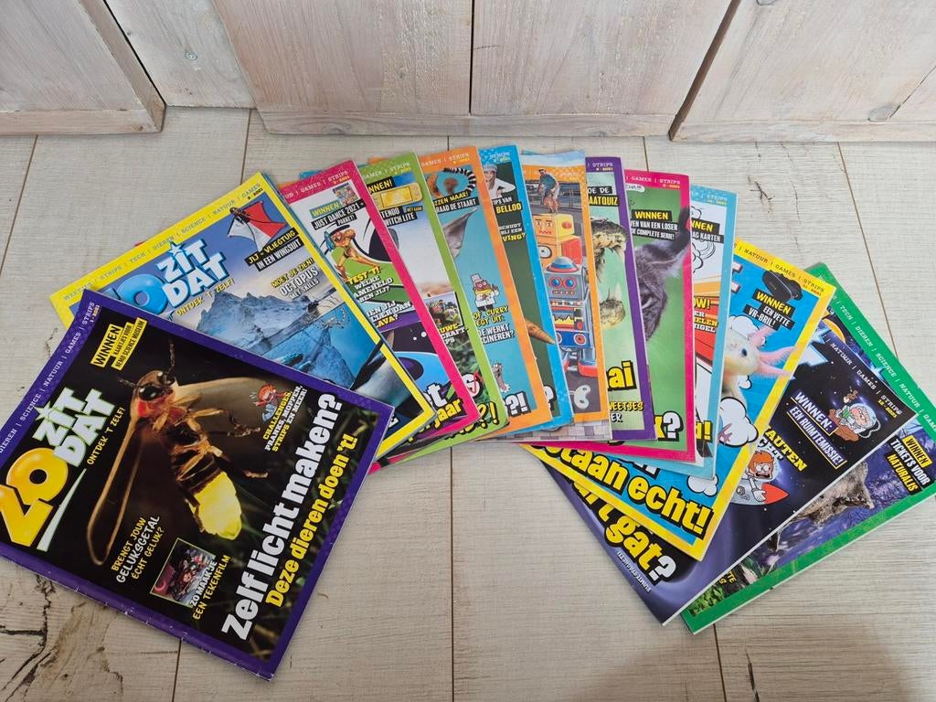ZO ZIT DAT 13 tijdschriften 2021, Ophalen, Zo goed als nieuw, Wetenschap en Natuur