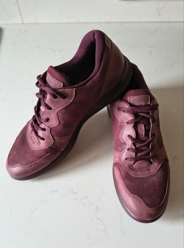 ECCO Leren schoenen NIEUW- Maat 42 - Bordeauxrood, ECCO, Overige kleuren, Nieuw, Ophalen of Verzenden