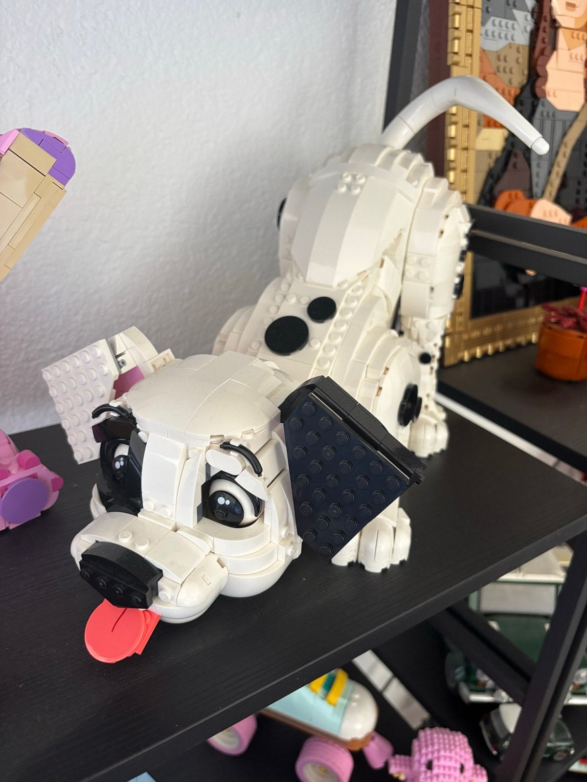 Lego Dalmatiër hond (gebouwd) met doos en boekje, Ophalen, Lego, Zo goed als nieuw, Disney