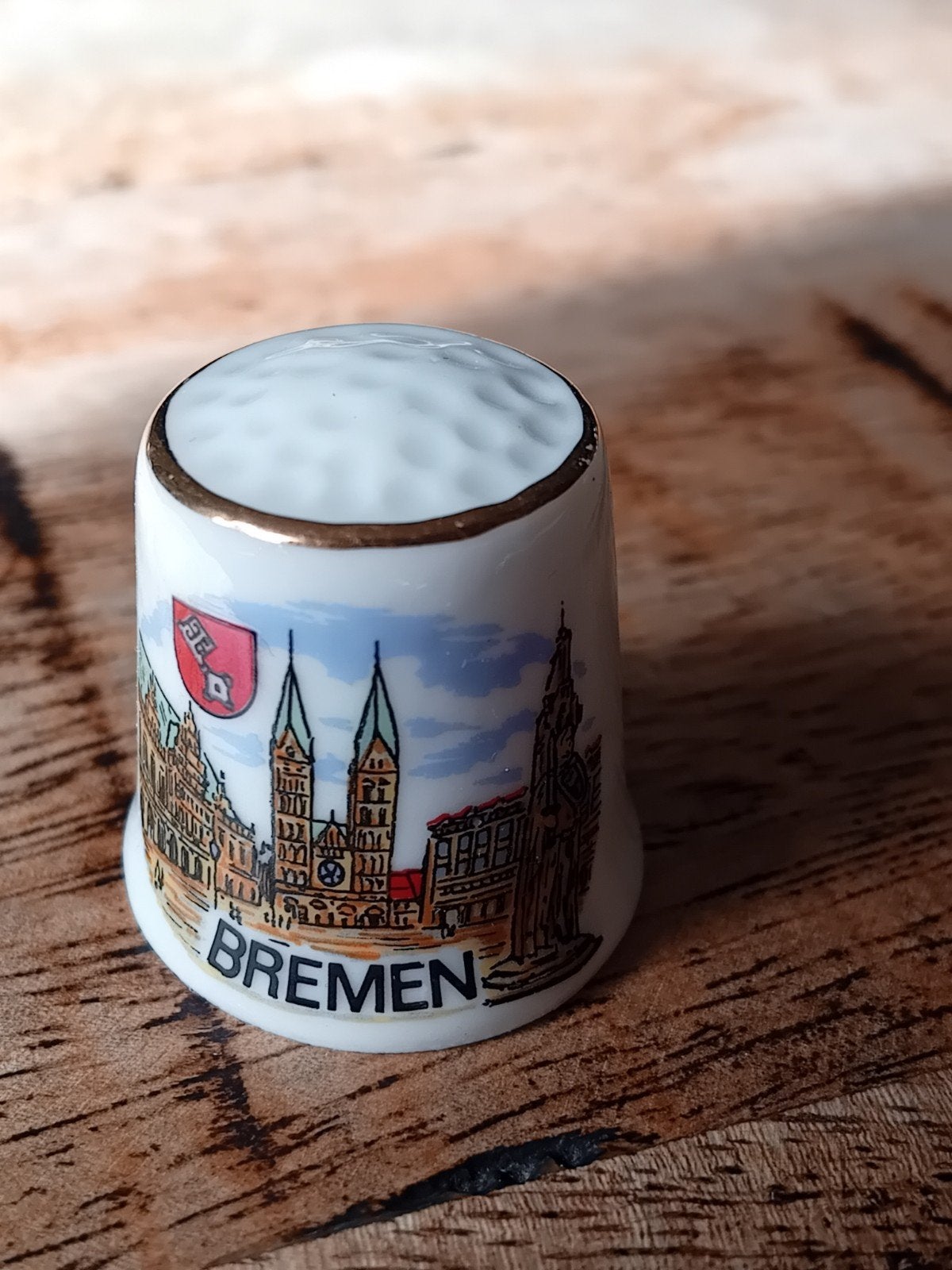 vingerhoedjes verzamelen Bremen vingerhoedje, Verzamelen, Ophalen of Verzenden, Zo goed als nieuw