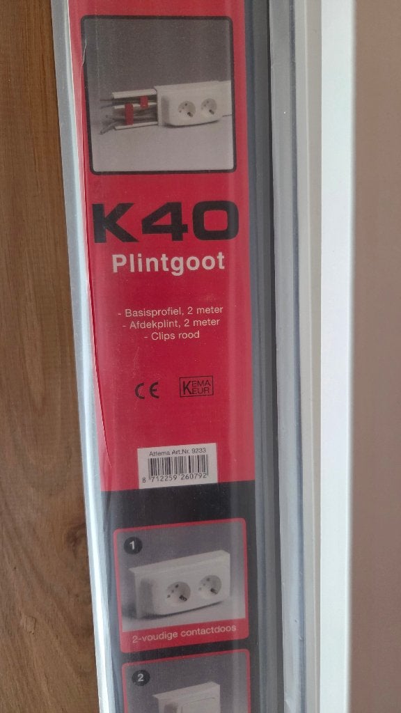 Attema plintgoot k40, Ophalen, Nieuw, Overige typen