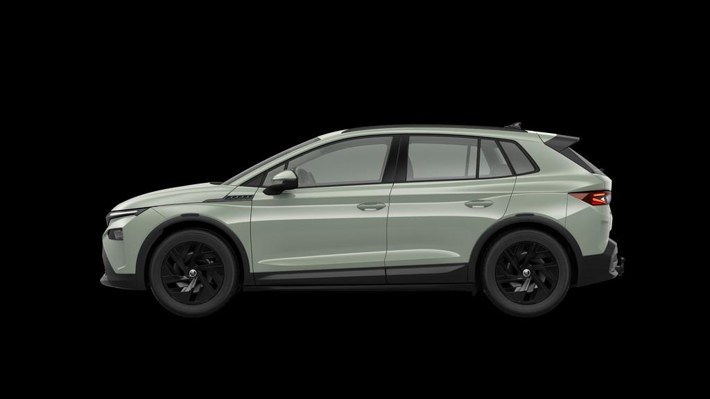Skoda Elroq 50 170pk Limited | Trekhaak | Achteruitrijcamera, Auto's, Skoda, Zwart, Nieuw, Elroq, 170 pk