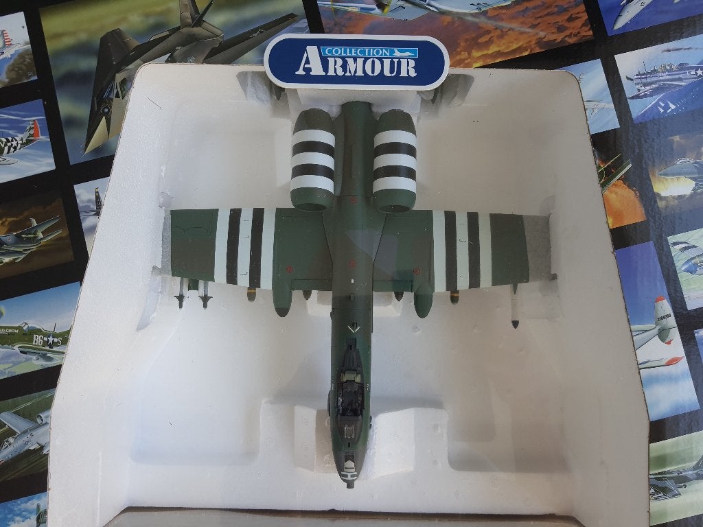 Franklin Mint A-10 Warthog B11B920 met certificaat!, Zo goed als nieuw, Groter dan 1:72, Vliegtuig, Ophalen