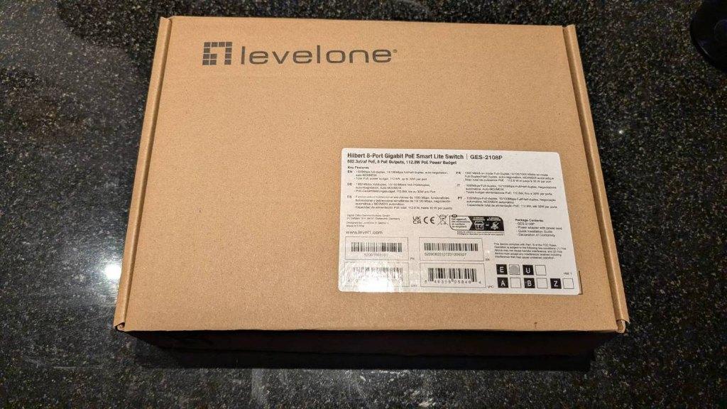LevelOne Hilbert 8-Port Gigabit PoE Switch, Computers en Software, Ophalen of Verzenden, Nieuw