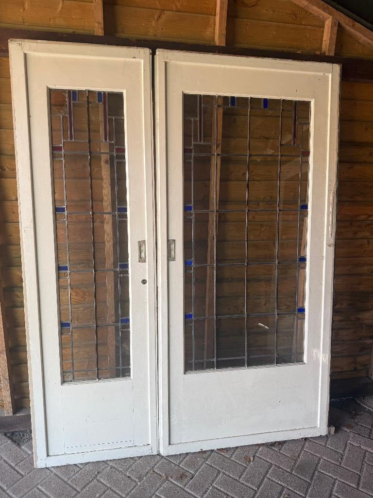 ensuite deuren, Doe-het-zelf en Verbouw, Deuren en Horren, Ophalen, Gebruikt, 120 cm of meer, Binnendeur
