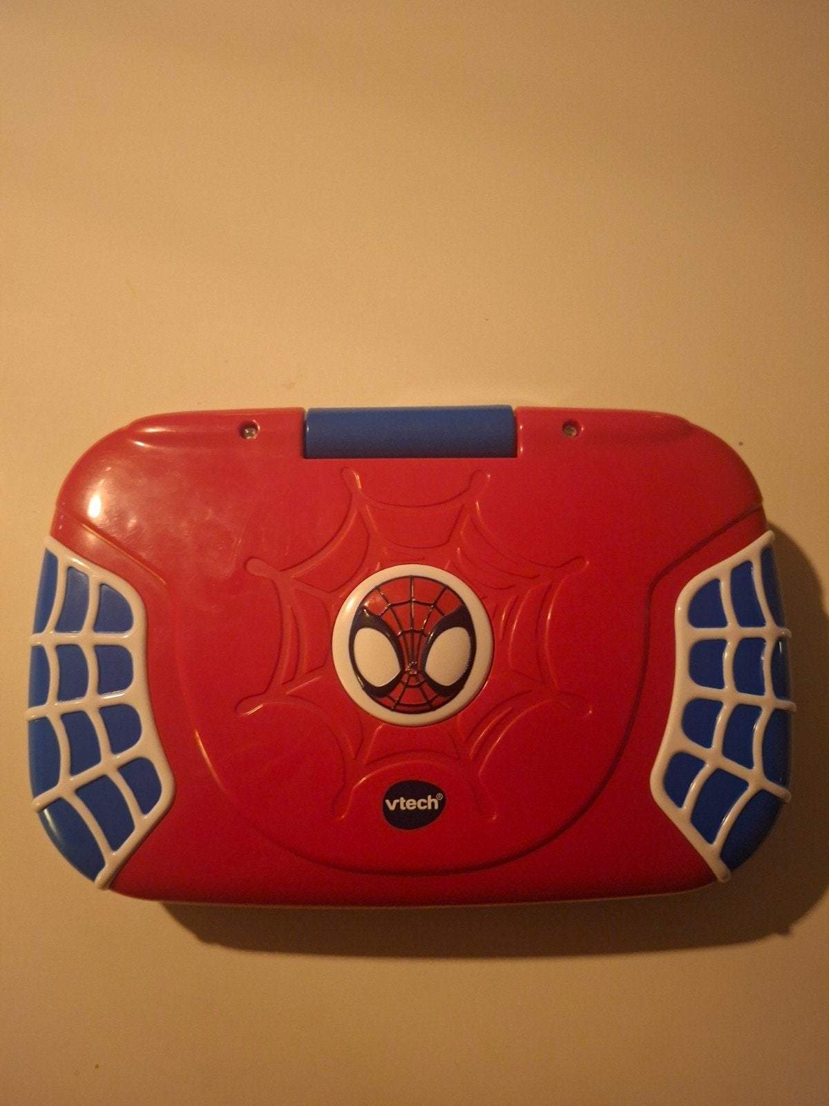 V tech Marvel Spidey Laptop, Ophalen of Verzenden, Zo goed als nieuw, 4 tot 6 jaar