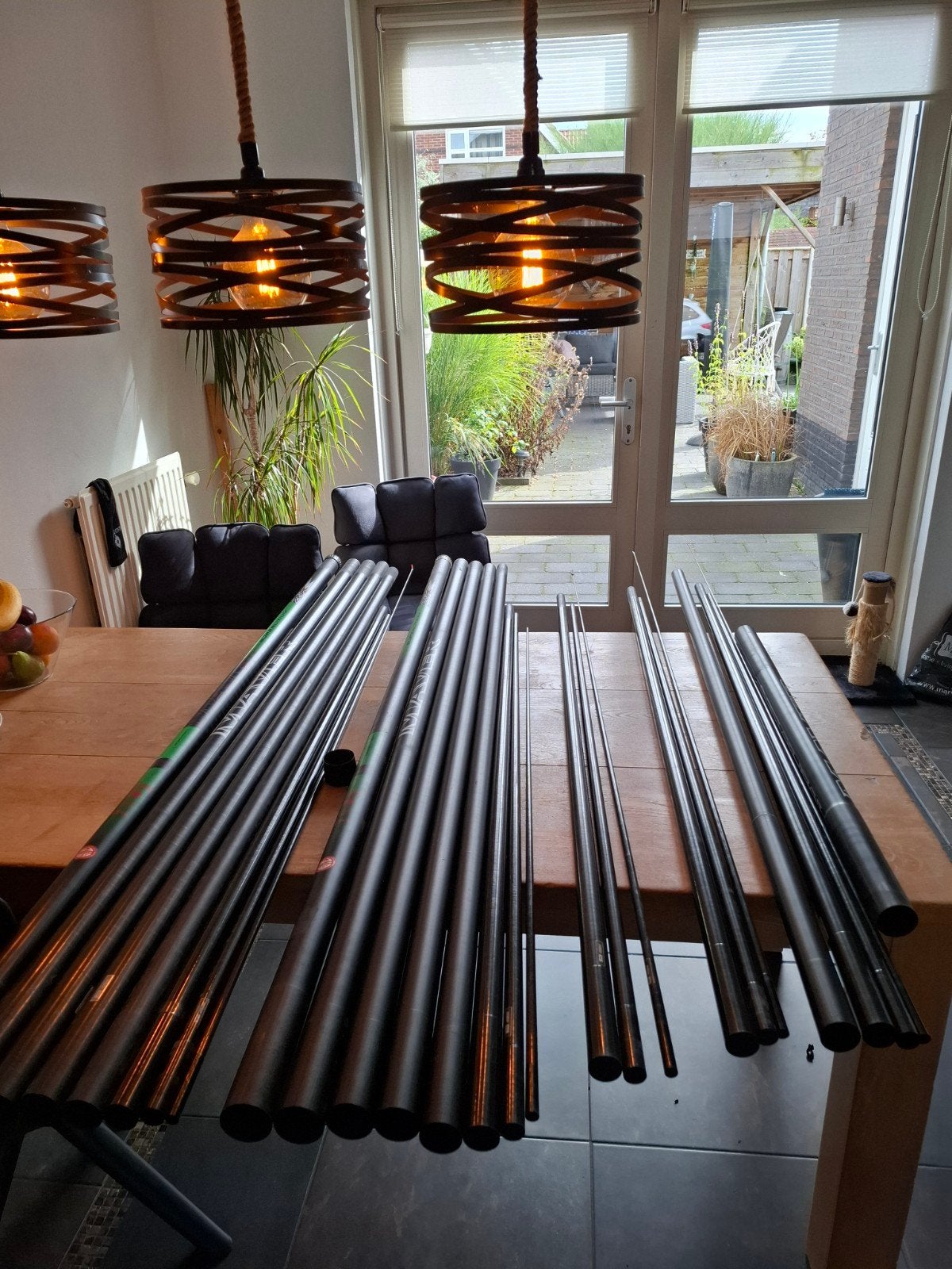 Maver 25k, Ophalen, Gebruikt, Vaste hengel