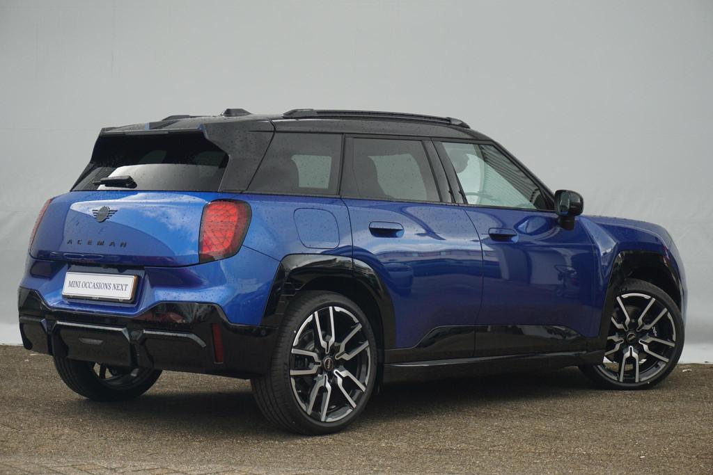 MINI Aceman E John Cooper Works Trim | Pakket L | Head-Up Di, Auto's, Mini, Gebruikt, Met garantie (alle), Blauw, Leder en Stof