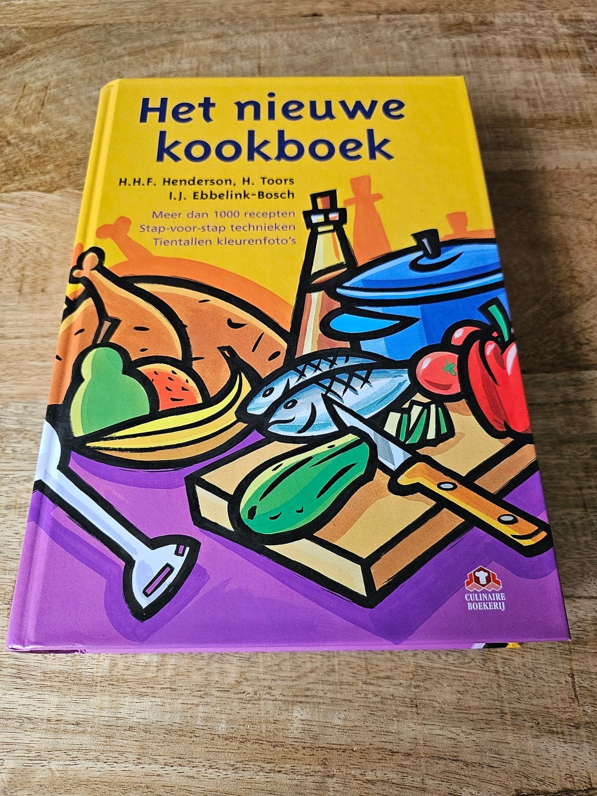 Het Nieuwe Kookboek - Meer dan 1000 recepten, Boeken, Kookboeken, Zo goed als nieuw, H.H.F. Henderson, H. Toors, I.J. Ebbelink-Bosch