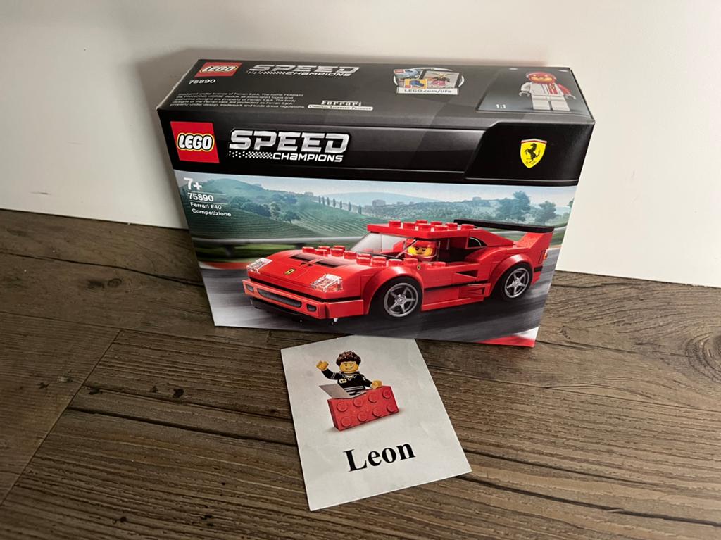 Lego Speed Champions 75890 Ferrari F40 Competizione - Nieuw!, Lego, Nieuw, Complete set, Ongeopend/sealed
