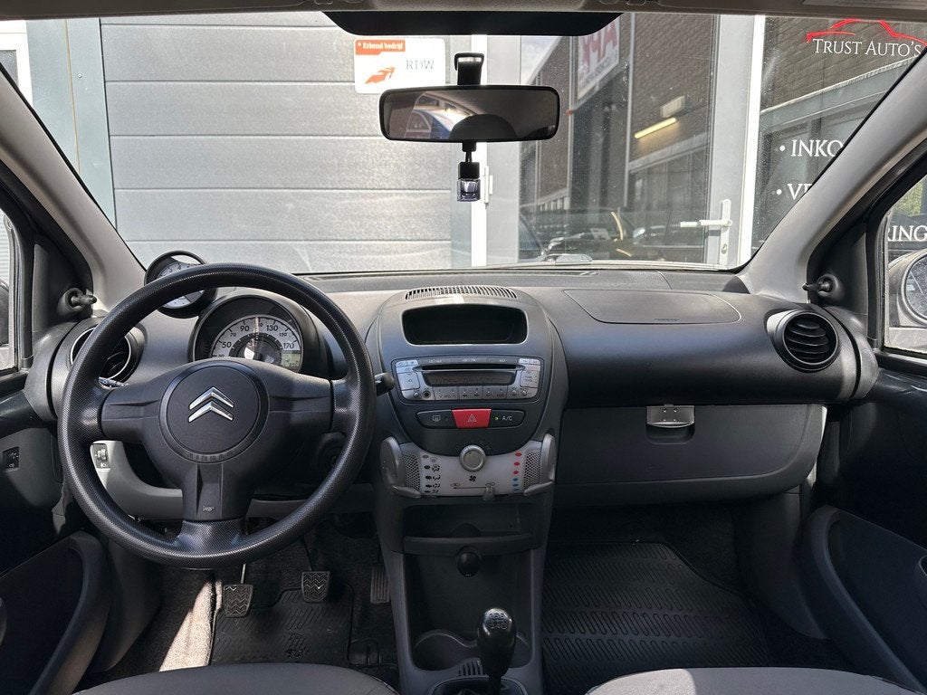 Citroen C1 1.0-12V Séduction|Airco|Elek.ramen|Armsteun|Aux|, Voorwielaandrijving, Gebruikt, 4 stoelen, C1