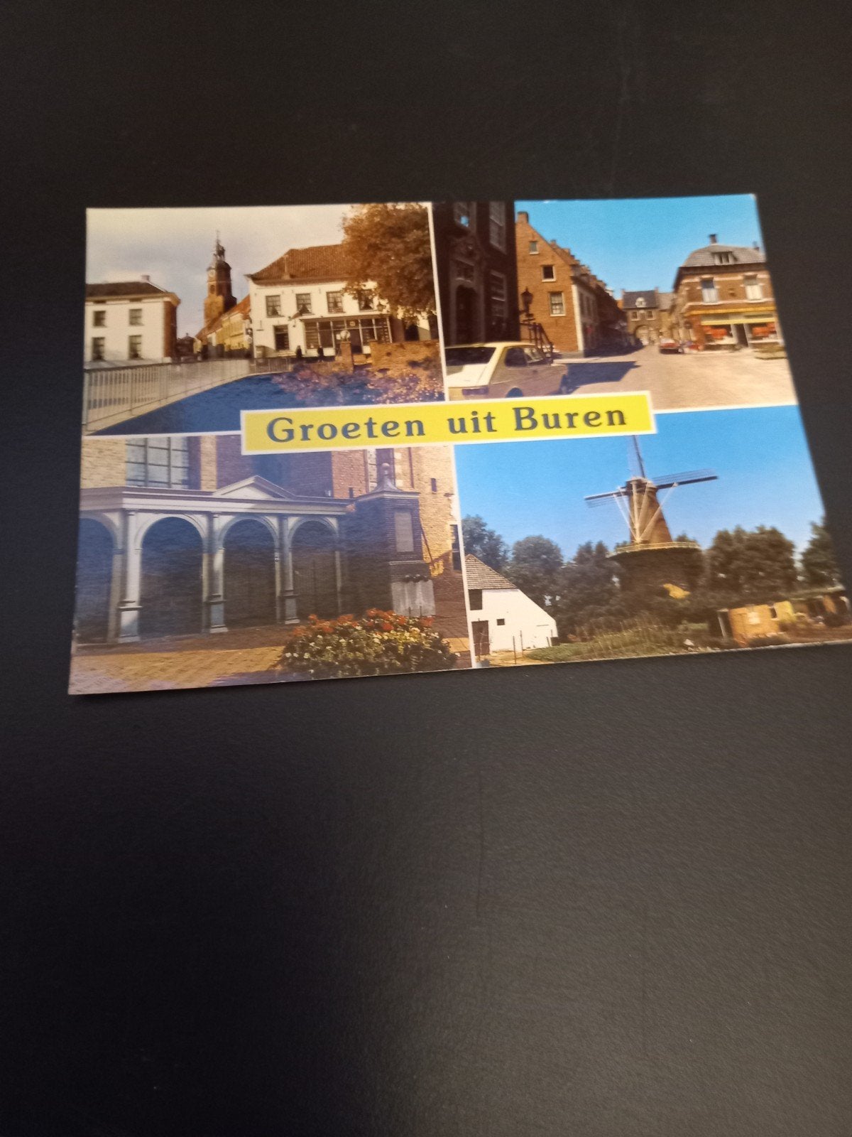 kaart  Buren Groeten. Ongelopen, Verzamelen, Ansichtkaarten | Nederland, Verzenden, 1980 tot heden, Ongelopen
