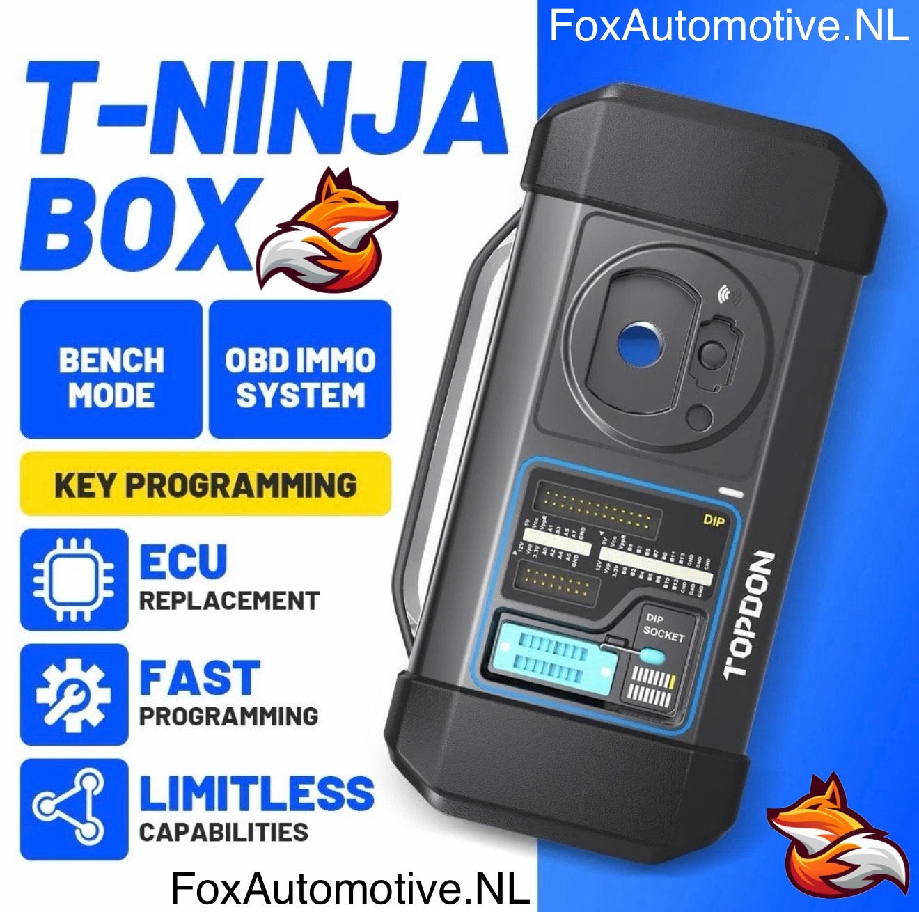 Topdon ninja key prog key programmer, Ophalen of Verzenden