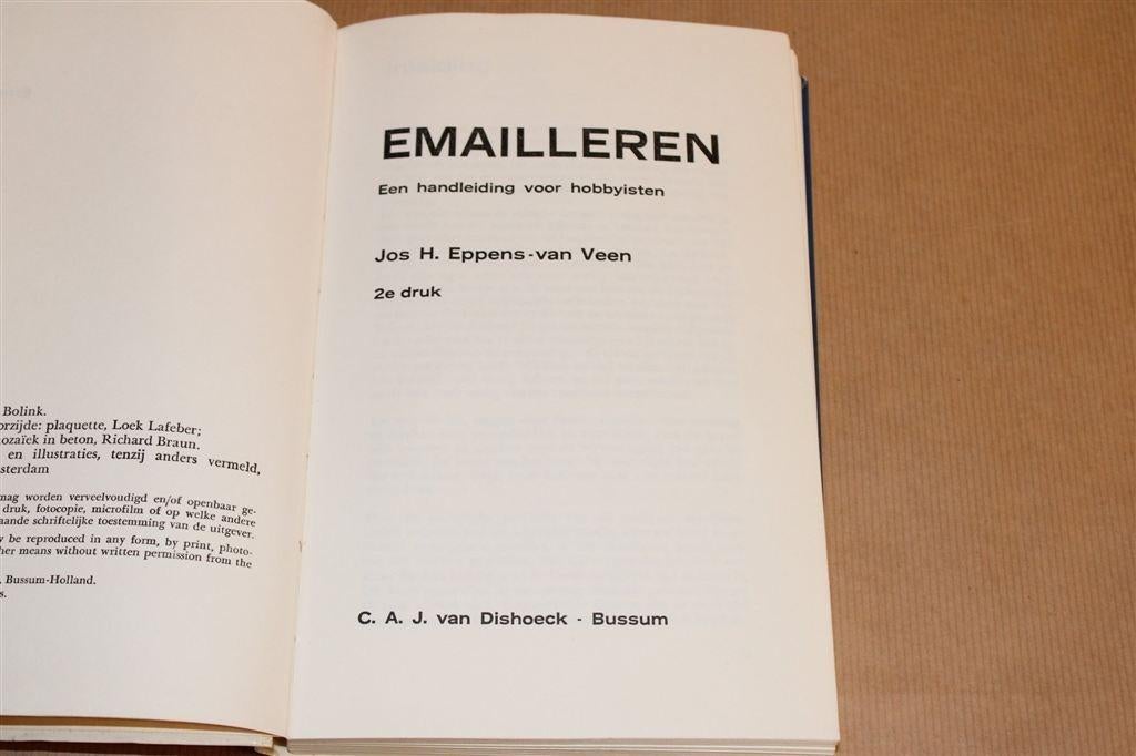 Emailleren — Handleiding voor Hobbyisten, Ophalen of Verzenden, Gelezen, Overige onderwerpen