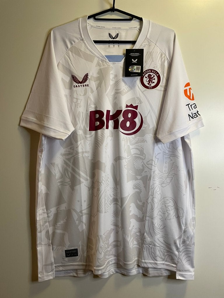 Aston Villa Voetbalshirt Castore Nieuw Maat XL, Castore, Wit, Ophalen of Verzenden, Voetbal