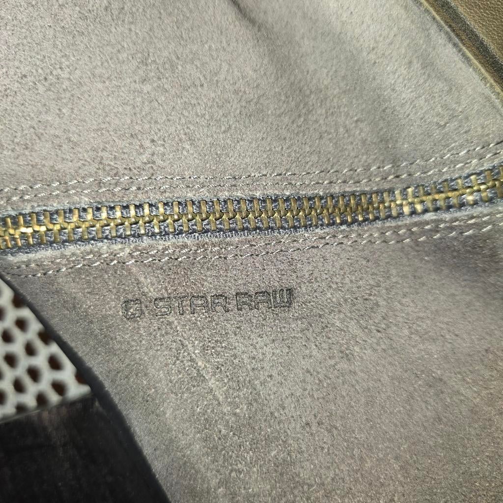 G-Star RAW suède enkellaarzen met gesp, Lage of Enkellaarzen, Ophalen of Verzenden, Grijs, Gedragen