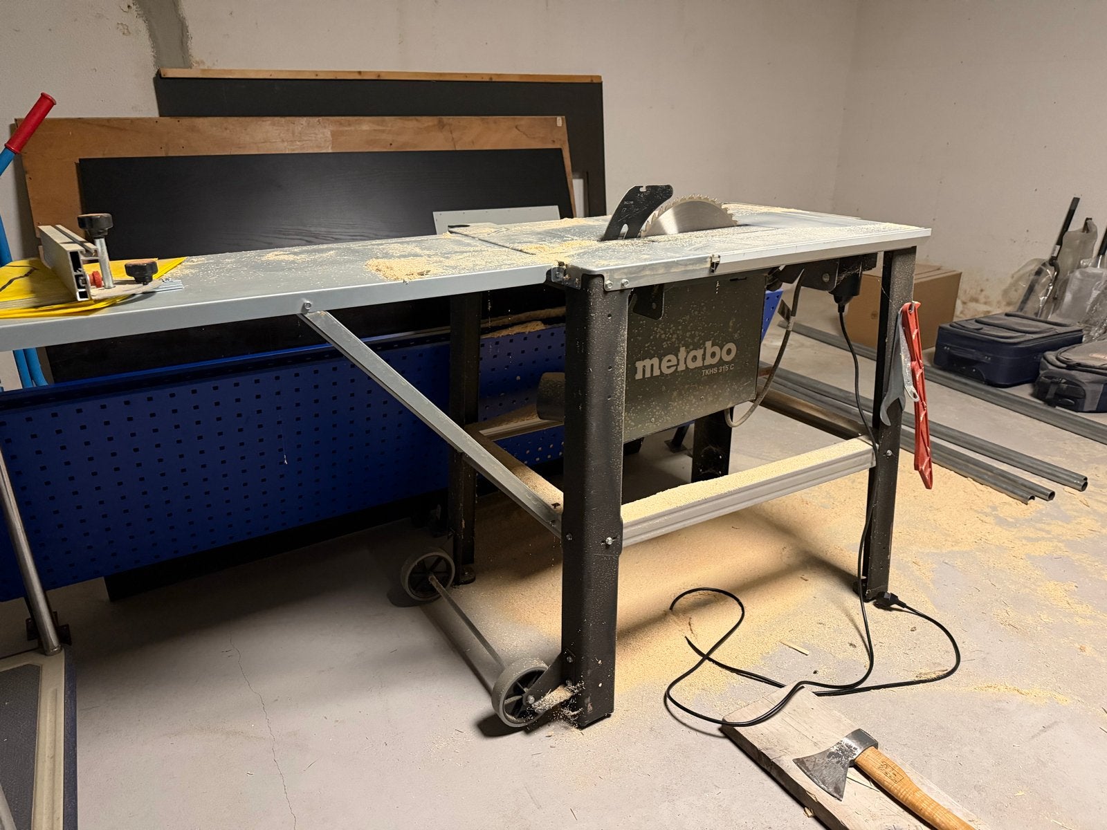 Metabo TKHS 315 C Tafelzaag - Krachtige Cirkelzaag, Ophalen, Gebruikt, Cirkelzaag, 70 mm of meer