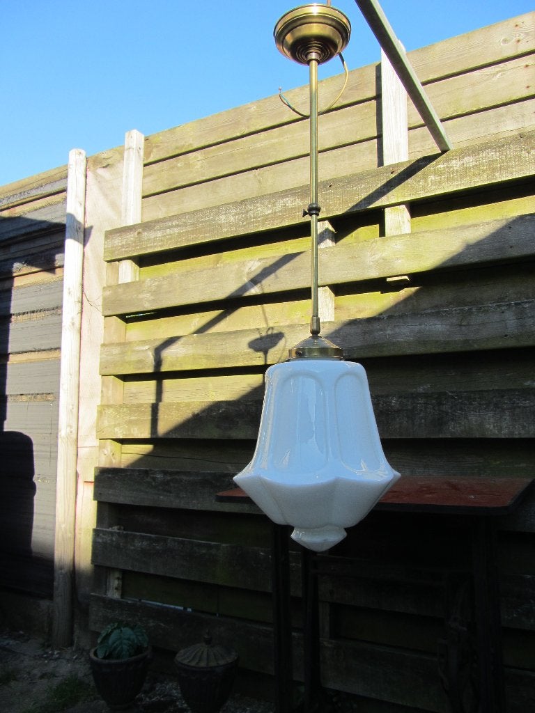 ZEER MOOIE ART DECO LAMP, Ophalen, Gebruikt, Art deco