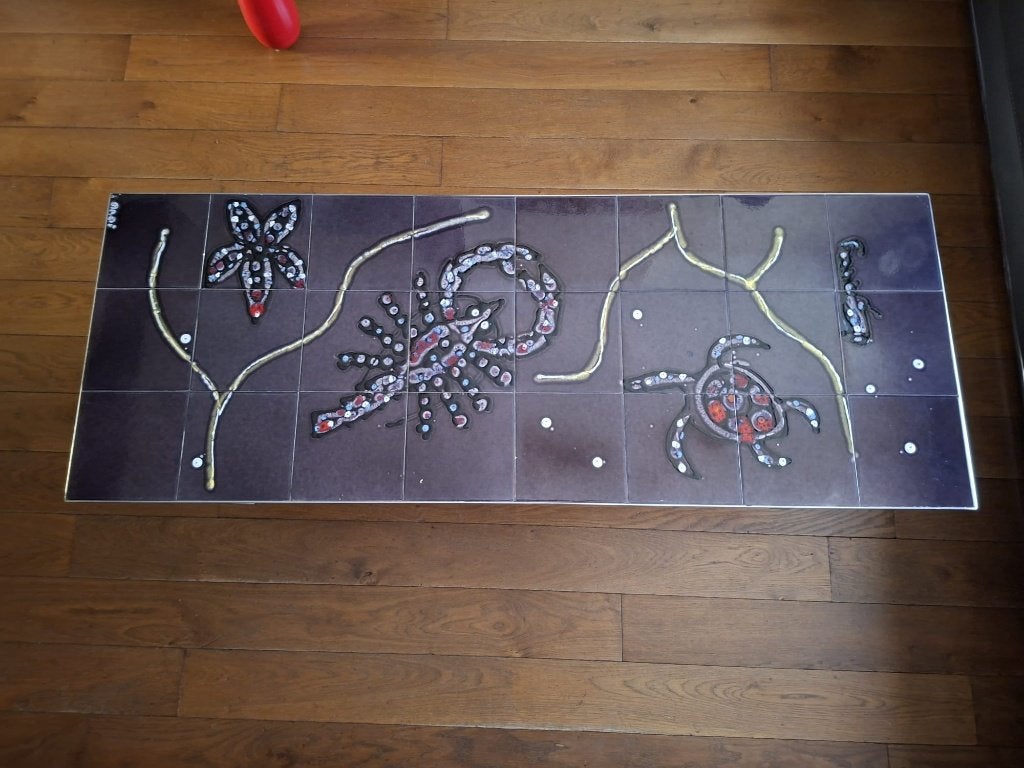 Turtle koffietafel, salontafel, Adri / Belarti, 50/60's, Ophalen