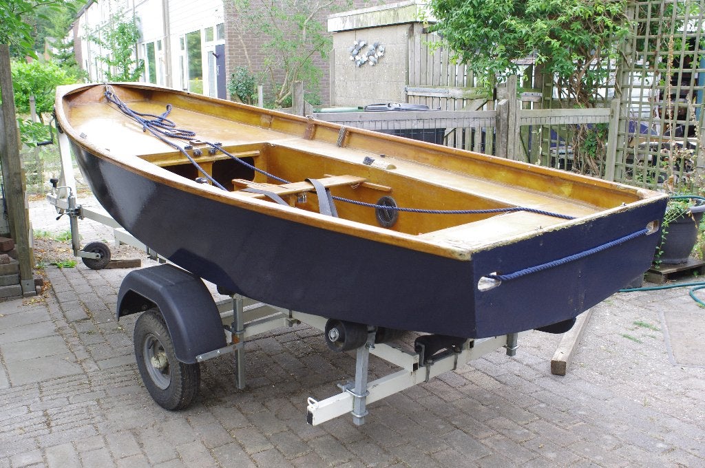 Mirror Dinghy gratis. De zeiltoebehoren zijn te koop., Ophalen, Gebruikt, Minder dan 15 m², 3 tot 6 meter