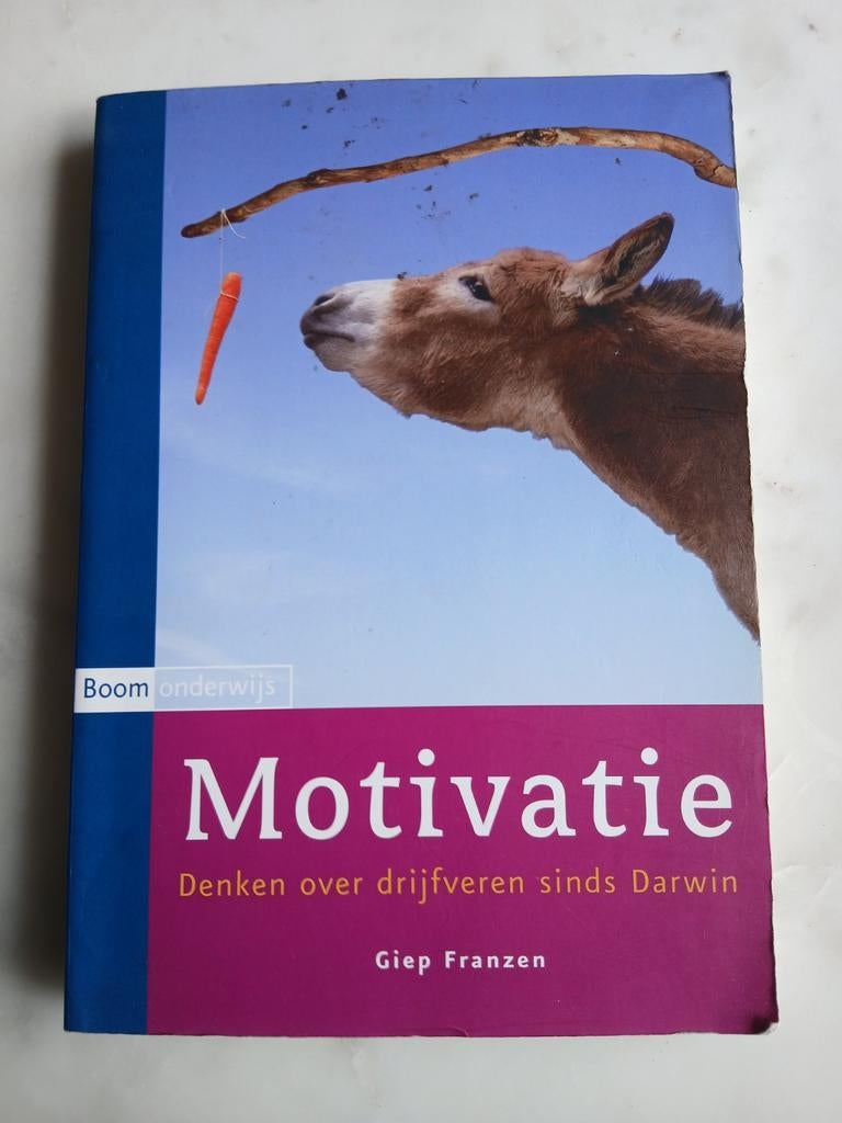 Motivatie: Denken over drijfveren sinds Darwin, Boeken, Ophalen of Verzenden