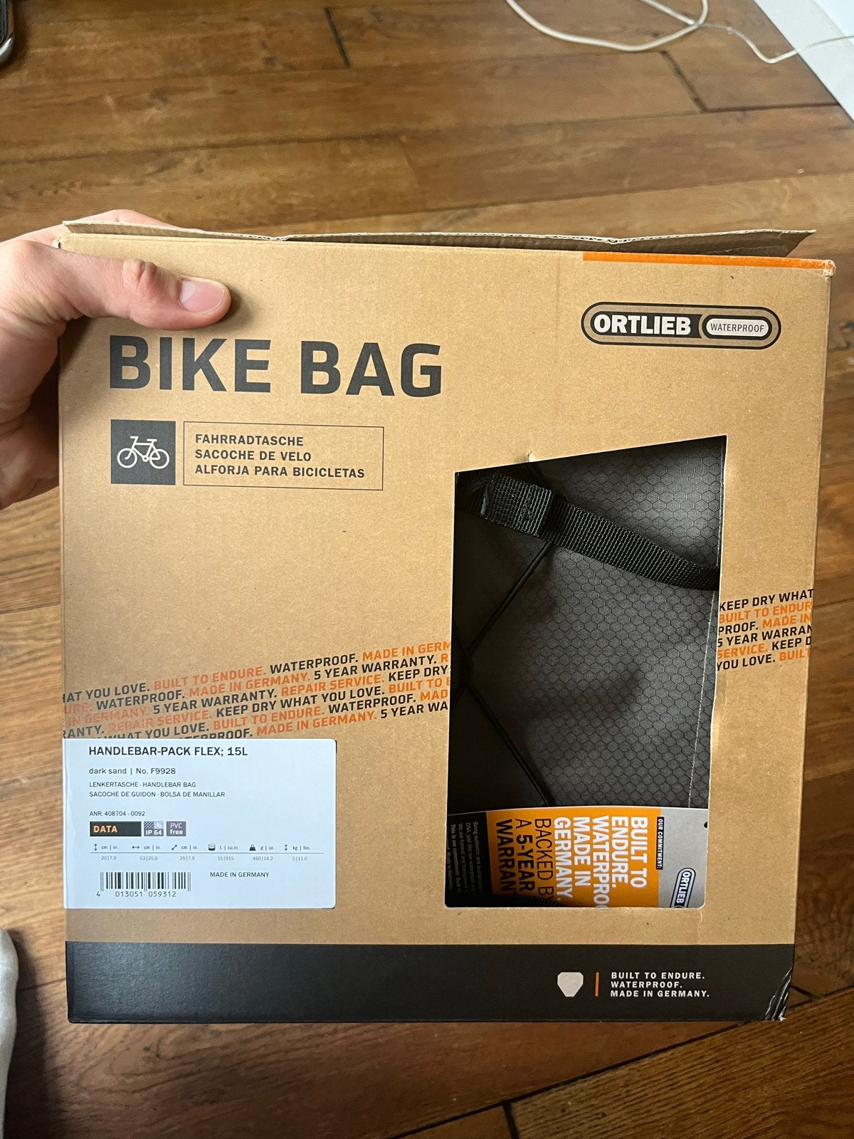 Ortlieb Handlebar-Pack Flex 15L - Nieuw in doos, Ophalen of Verzenden, Nieuw
