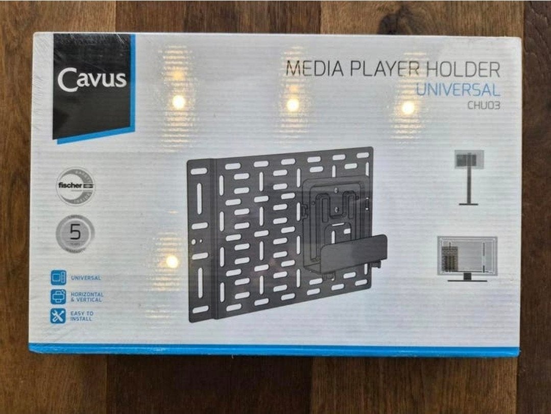 Cavus CHU03 Universele Houder voor Multimedia montage plaat, Ophalen of Verzenden, Nieuw