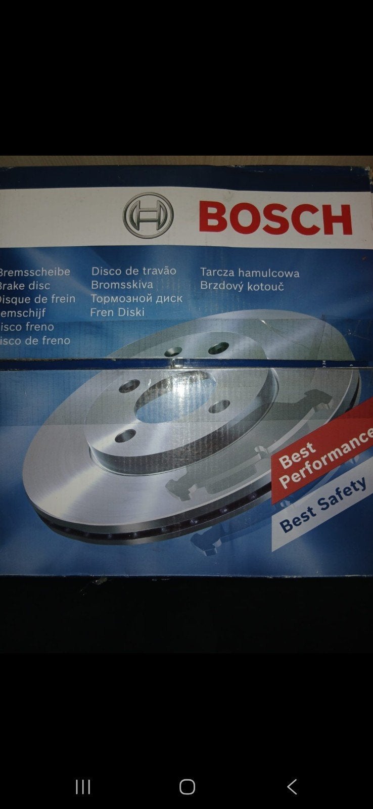 Nieuwe Bosch Remschijven voor Mercedes, Ophalen of Verzenden