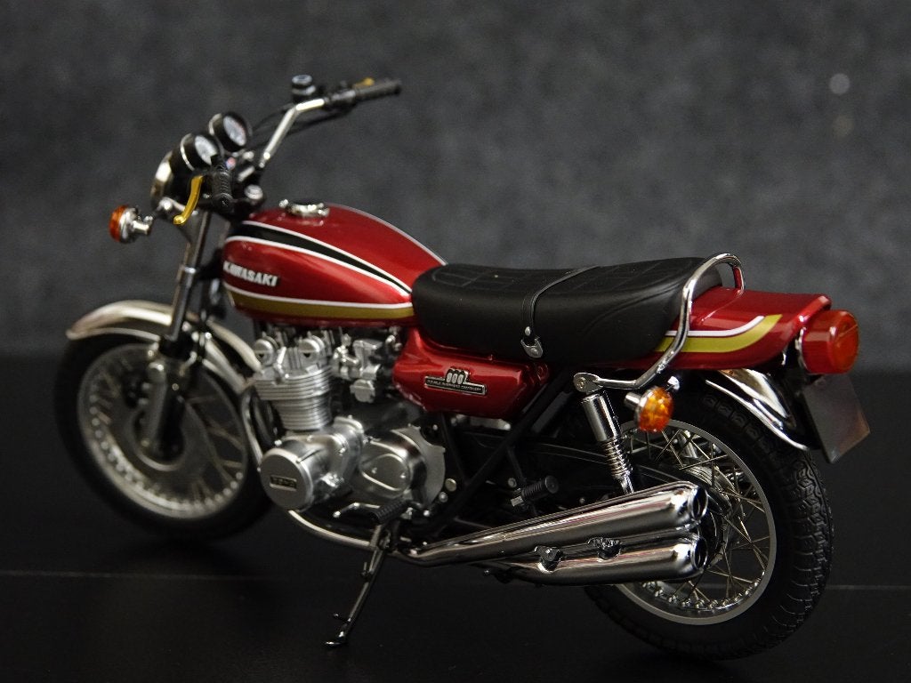 Minichamps 1:12 Kawasaki 900 Z1 Super 4 1972 rood, Minichamps, Onbekend, Nieuw, Ophalen of Verzenden