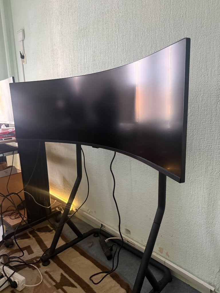 Monitor Samsung odyssey g9, Computers en Software, 101 t/m 150 Hz, Minder dan 1 ms, Zo goed als nieuw, Ingebouwde speakers
