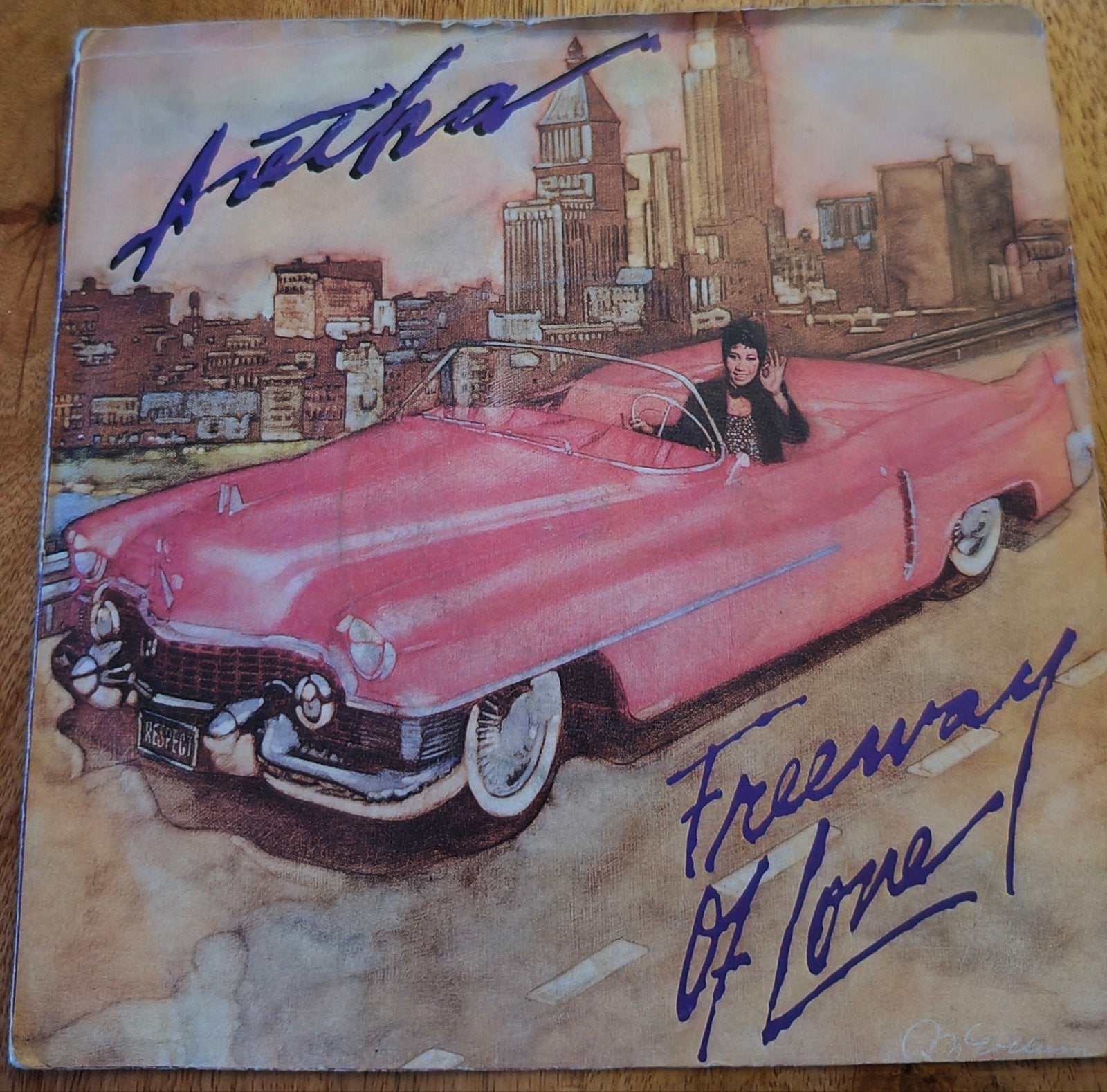 Aretha Franklin - Freeway of Love (Vinyl Single), Gebruikt, 7 inch, Ophalen of Verzenden, Pop