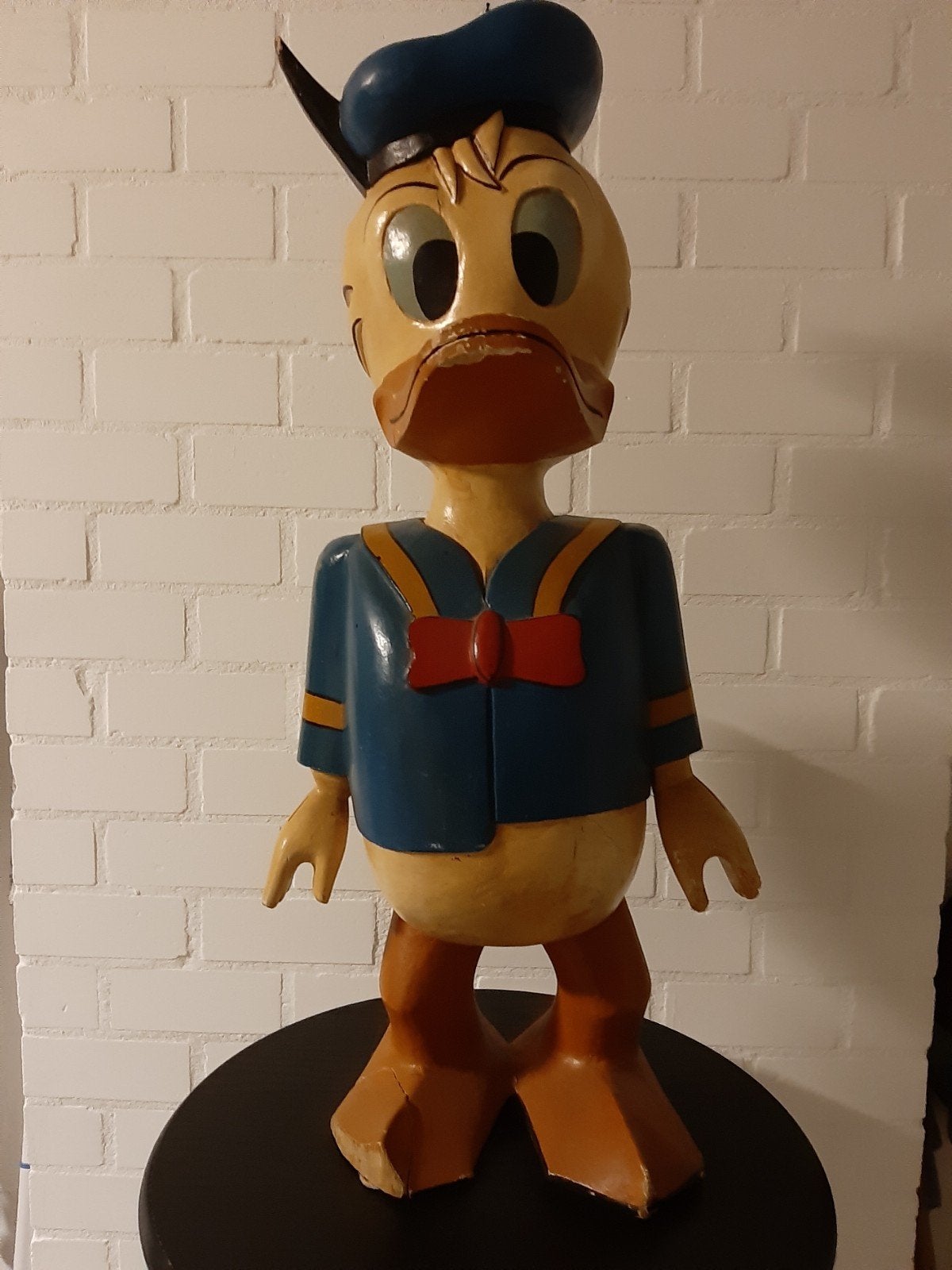 Houten Donald Duck beeld  '60/'70, Ophalen