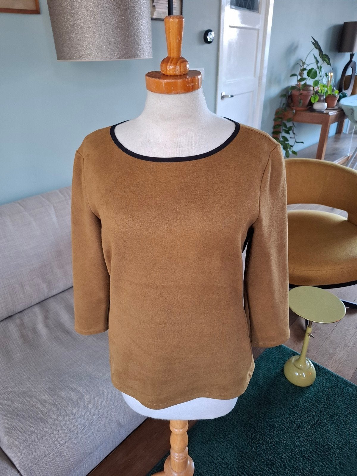 Vanilia truitje maat 38, Kleding | Dames, Truien en Vesten, Ophalen of Verzenden, Zo goed als nieuw, Maat 38/40 (M), Bruin