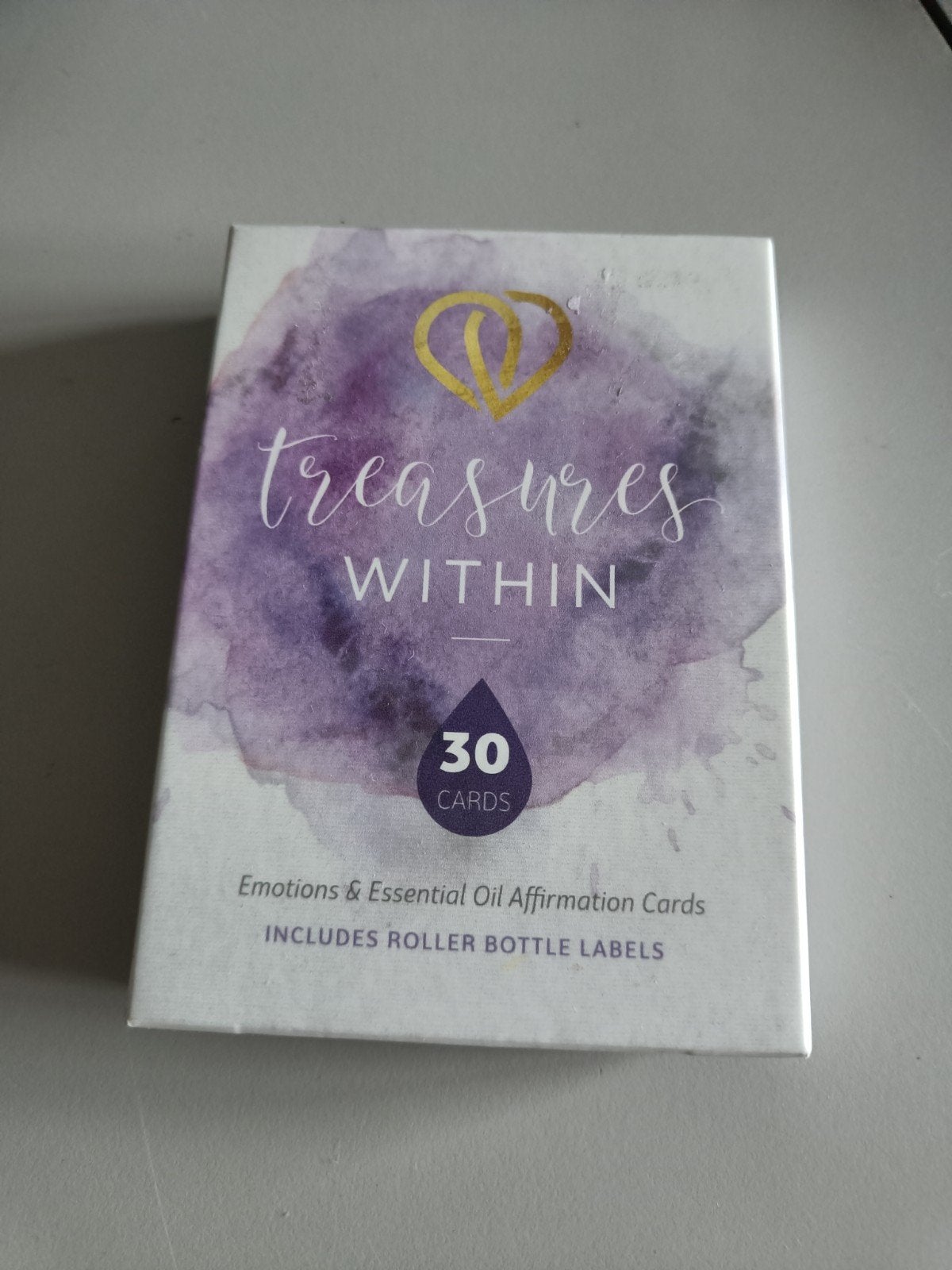Treasures Within: Emoties & Olie Affirmatiekaarte, Boeken, Spiritualiteit algemeen, Positive Polly, Overige typen, Nieuw