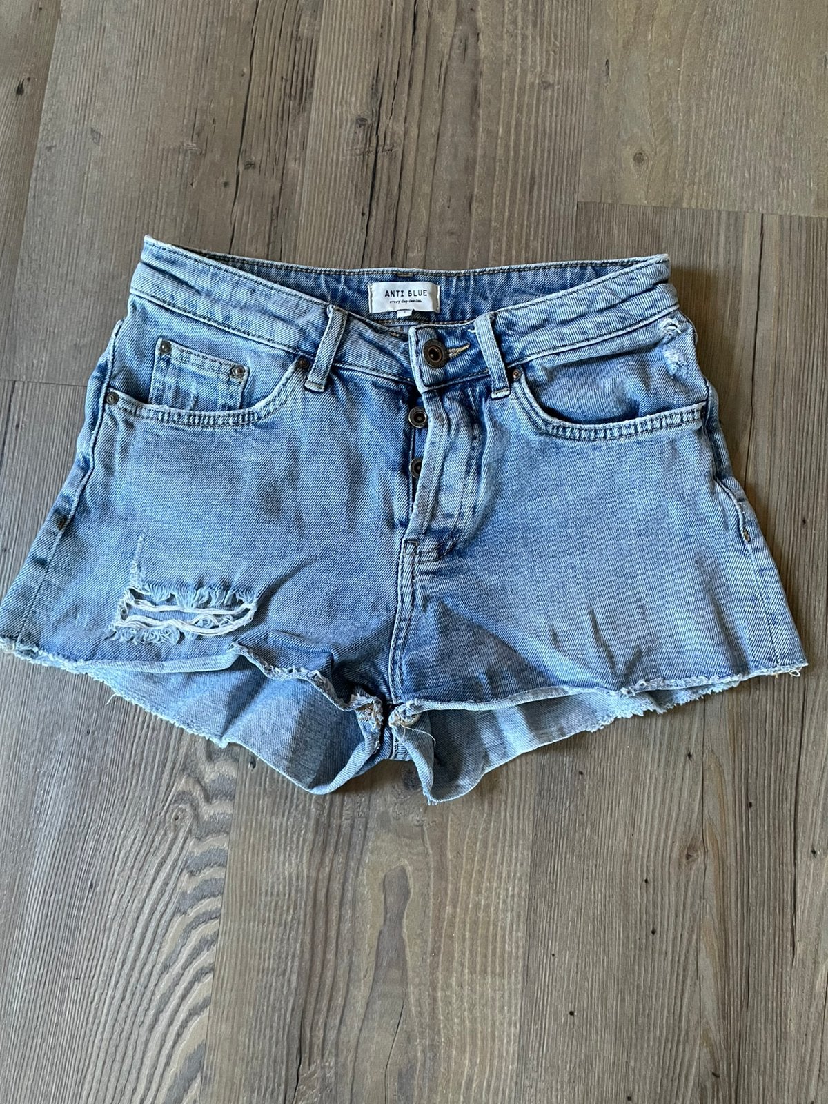 Korte broek Anti Blue maat S, Ophalen of Verzenden, Zo goed als nieuw, Blauw, W28 - W29 (confectie 36)