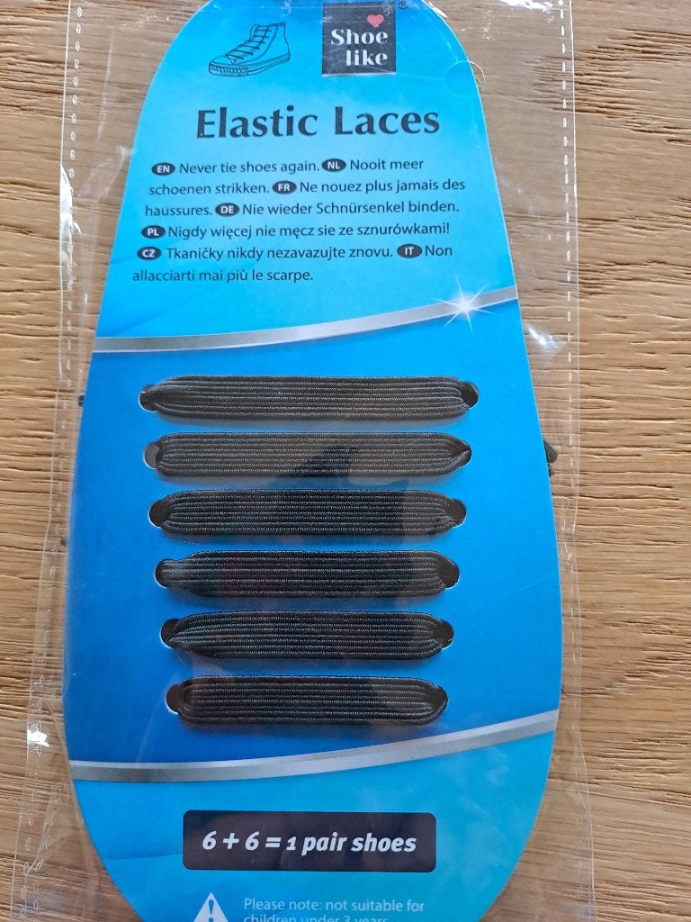 elastische veters Zwart Nieuw, Ophalen of Verzenden, Nieuw, Jongen of Meisje, Schoenen