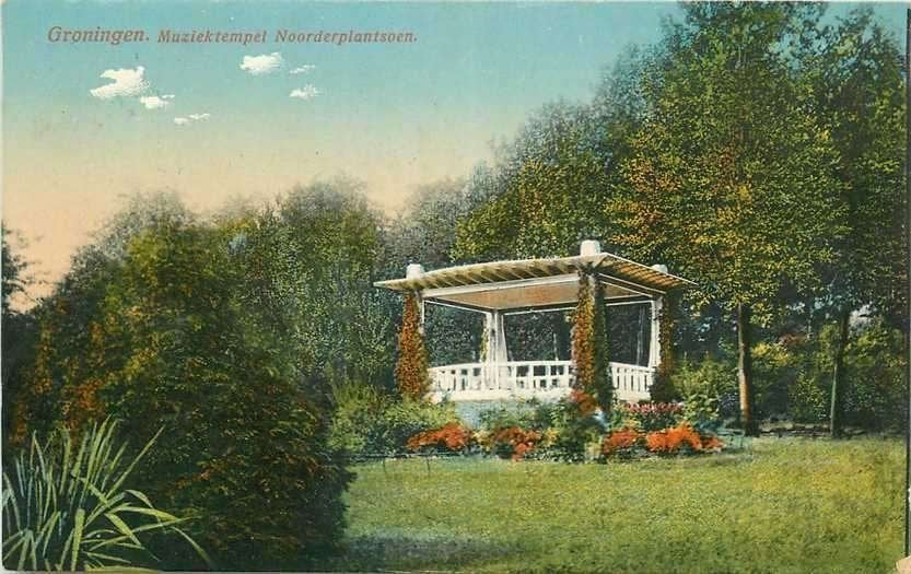 380-318-029 Groningen Noorderplantsoen, Verzenden, Voor 1920, Groningen