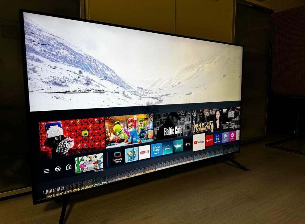 Samsung 50 inch 2020 Crystal UHD Smart TV - Met streepjes, 50 Hz, Ophalen of Verzenden, Samsung, 100 cm of meer